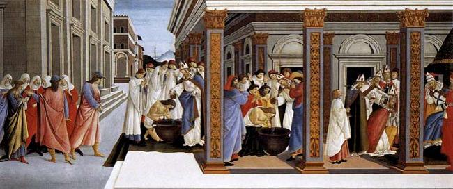  Baptism of St Zenobius and His Appointment as Bishop